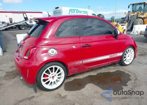 2015 Fiat 500 Abarth z USA, uszkodzony, nr VIN 3C3CFFFHXFT508276